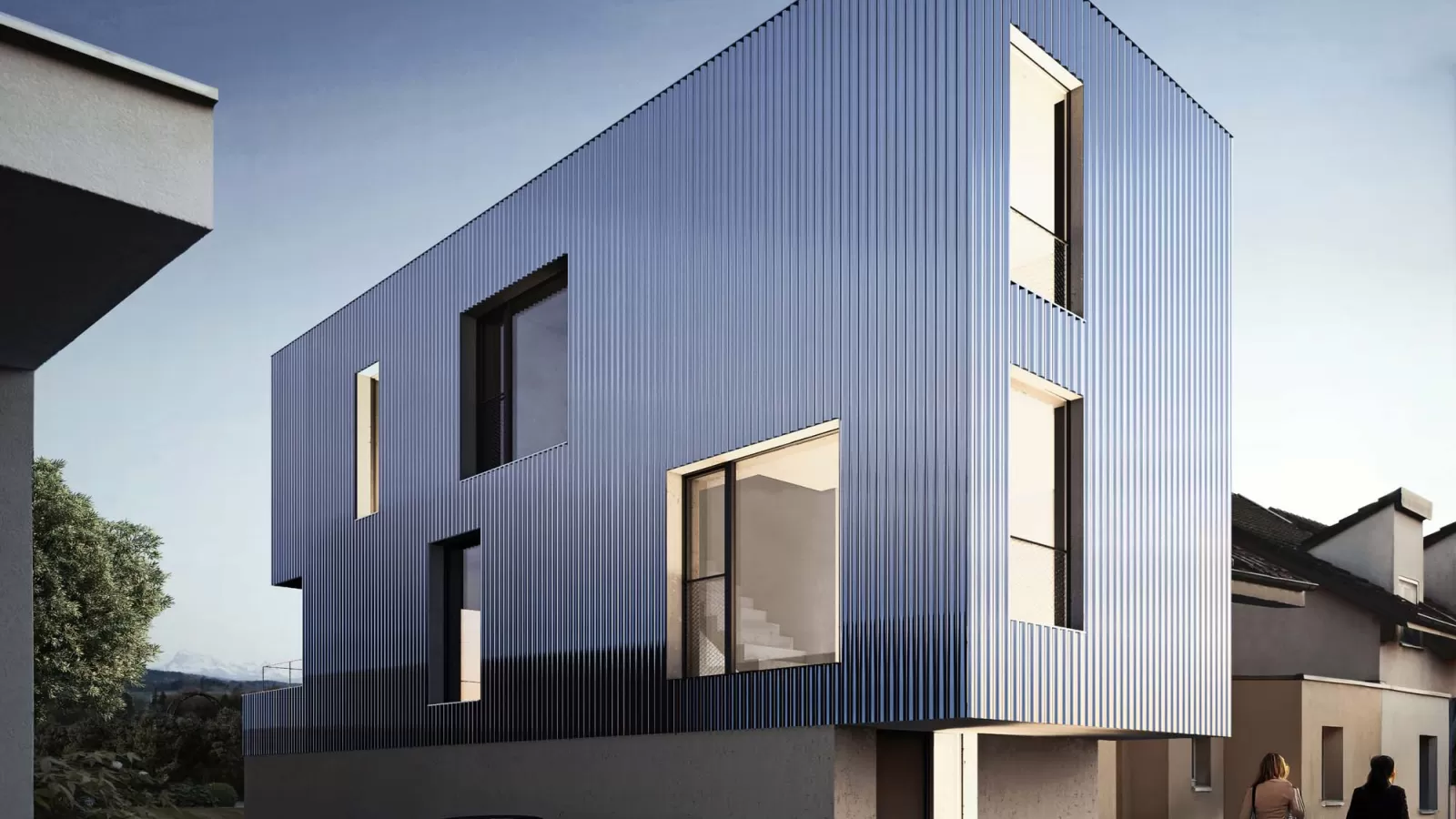 Extension d'une villa contiguë et création d'une tiny house adjacente
