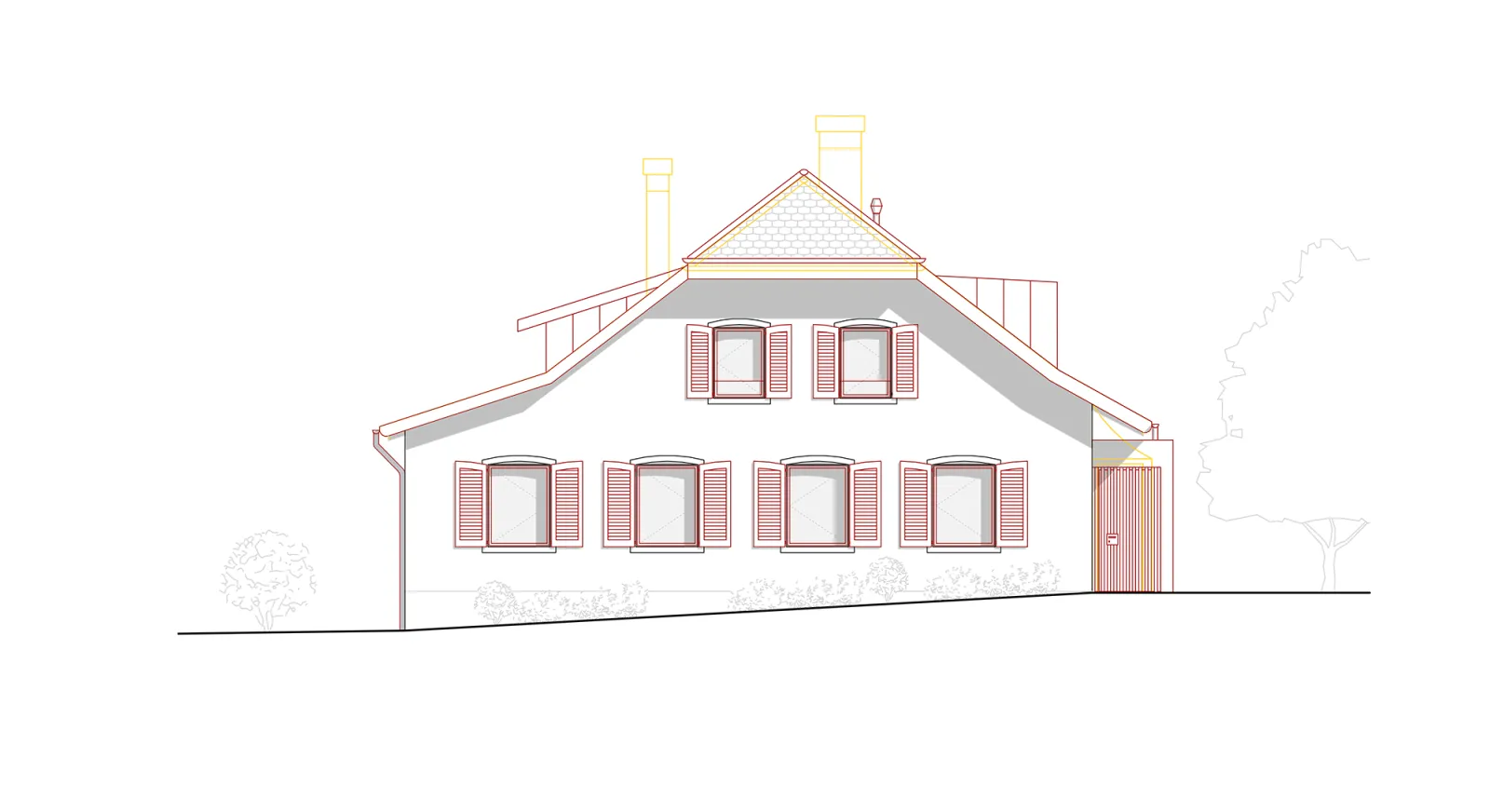 Transformation d'une villa du XXe siècle-20
